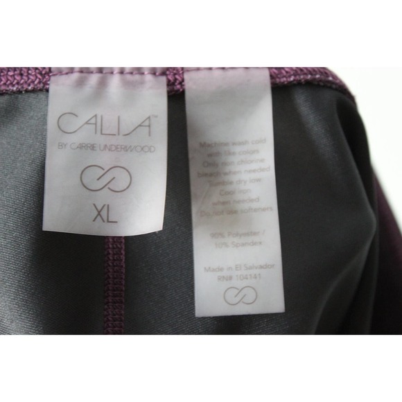 CALIA by Carrie Underwood Essential Printed Capri Legging Women's Size XL H13953 - Picture 8 of 9